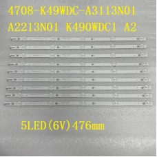 LED підсвітка TV 4708-K49WDC-A3113N01 A2213N01 K490WDC1 A2 49UK950 9шт. 1