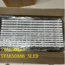 LED підсвітка TV SVA650A66_5LED SVA650A74 12шт 5LED(3V) 655mm ART-20F1501