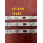 LED підсвітка TV 49HR332M11A2 V3 4C-LB490T-HR9 3шт ART-20F2116