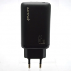 Мережевий зарядний пристрій SENTEO Z-21 3 порти (USB+2USB-C) PD/QC3.0 65W