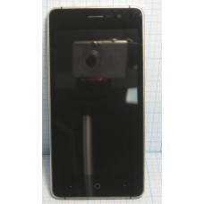 Дисплей (модуль) DOOGEE X10 з сенсором та рамкою, чорний, Original, б/в