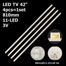 LED підсвітка TV 42 0D416D11-ZC14F-02 303TT416031 LE42F15 L42F15S1 L42F15S2 4шт ART-11595