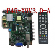 Материнська плата для TV  P45-53V3.0 P45-X9V3.0 P45-X9V3.1 P45-M6V3.0 з пультом