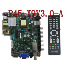 Материнська плата для TV  P45-53V3.0 P45-X9V3.0 P45-X9V3.1 P45-M6V3.0 з пультом 1