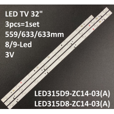 LED підсвітка TCL TV 32