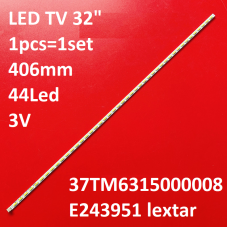 LED підсвітка TV 32 inch 44-led 3V 410mm 32HDE3000V6 L32F2350B LE32A370 37TM6315000008 MT3151A0 2шт ART-11965