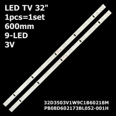 LED підсвітка Haier 32 PB08D602173BL052-001H 320E01301401 32D3503V1W9C1B60218M LED29D9-01(A) 1шт ART-12407