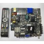 Материнська плата для TV 4K TPMS638PC822 U16072169-0A00176 LSC550FN18 0025928C1B1F з пультом ART-12384