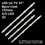 LED підсвітка TV LG 37 ROW21 REV09 6916L-1138A 6916L-1140A 6916L-1137A 6916L-1139A (37 ROW 21) 8шт ART-12206