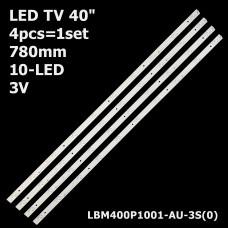 LED підсвітка TV 40 inch 780mm 10-led 3V SAMSUNG_2014CHI396_3228_10 LM41-00109J LM41-00105A 4шт ART-12611