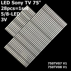 LED підсвітка Sony TV 75