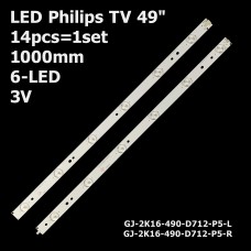 LED підсвітка Philips TV 49