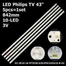 LED підсвітка Philips TV 43