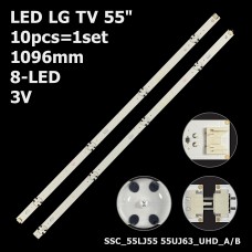 LED підсвітка LG TV 55