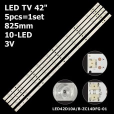 LED підсвітка TV 42 LED42D10A-ZC14DFG-01 LED42D10B-ZC14DFG-01 5шт ART-12872