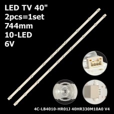 LED підсвітка TV 40 4C-LB4010-HR01J 4C-LB4010HR02J 40HR330M10A0 V4 2шт ART-13016