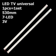 LED підсвітка TV універсальна 7-led 3V 530mm 1шт.