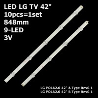 (уцінка) LED підсвітка TV LG 42