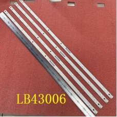 LED підсвітка TV 4шт.  LB-C430F14-E1-A-G2-DL1 LB43006 C430F15 SVJ430A07 1