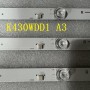 LED підсвітка TV 43LFA69K K430WDD1 A3 4708-K43WDD-A3117N01 3шт ART-20F1929