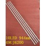 LED підсвітка TV JLD490A1330-001CS-M 001BS-M2 4шт ART-20F2076