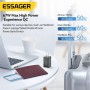 Зарядний пристрій Essager 67W GaN Travel Charger JT-G67TC2U1 2 TYPE C + USB A EU Black (ECTAC-KSB01-Z) - фото 