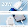 Зарядний пристрій Essager Vanjane Travel Phone Charger Set PD20W (no cable) EU White (ECTC-FJB02-P) - фото 