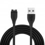 Зарядний пристрій USB Garmin Fenix / Forerunner / Epix / Vivoactive / Tactix / Venu / Enduro — Black (Прямий) - фото 1