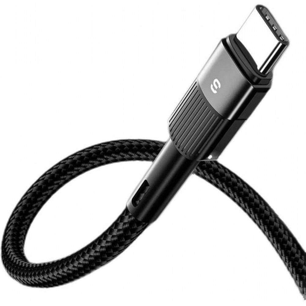 Кабель Essager Star USB-A to Type-C 66 Вт 7A 1м cable Чорний (EXCT-XC01) 2