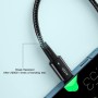 Кабель Essager Sunset USB Type-C to USB Type-C 100 Вт 5A 1м Чорний (EXCTT1-CG01) - фото 