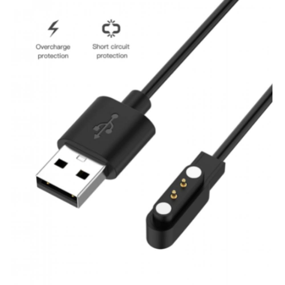 Кабель зарядки Charging Cable для Haylou LS01 / LS02  60 см. - Black 4