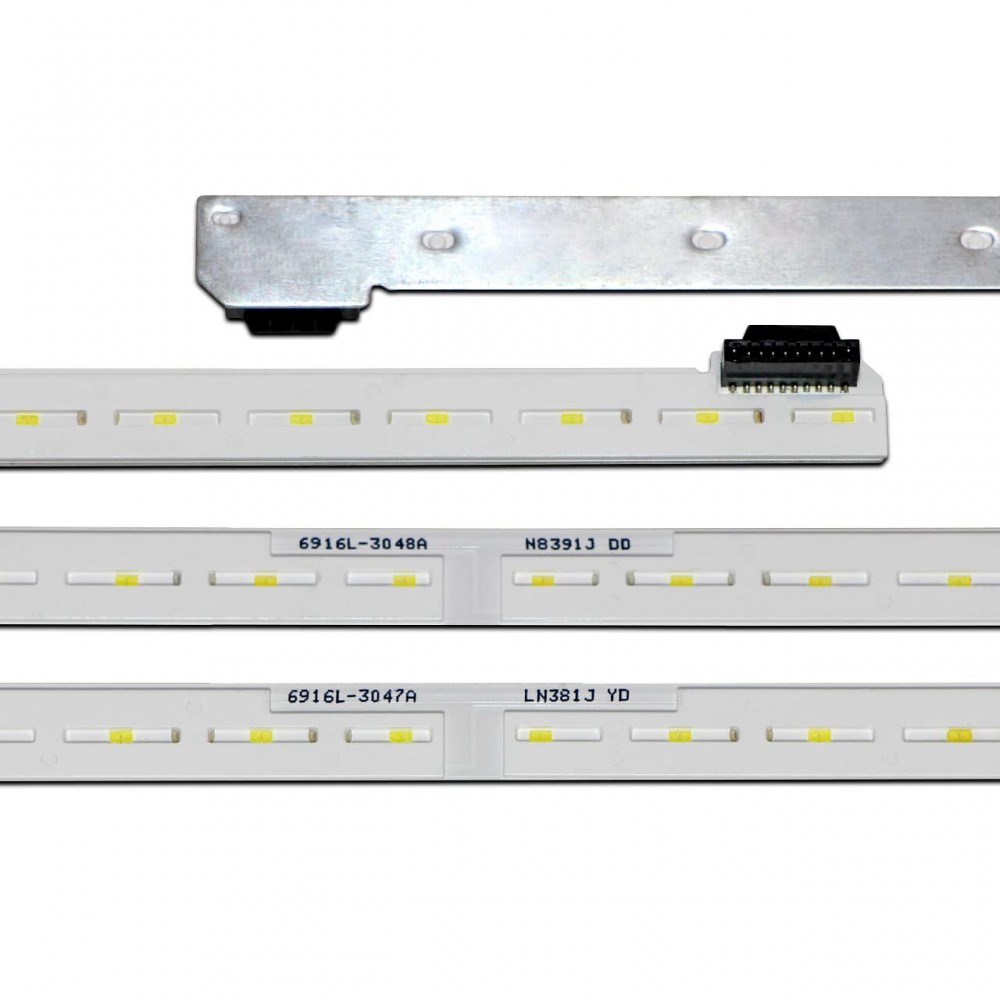 LED підсвітка LG TV 55 V17 ART3 3047 REV2.0 1 L/R-Type 6916L-3047A 6916L-3048A 55UJ65-LGE-17Y 6922L-0217 2шт. 2