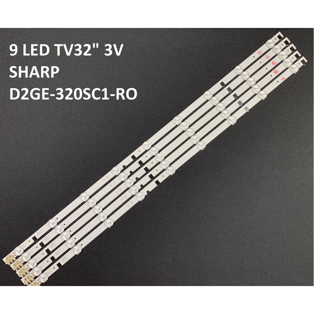 LED підсвітка Samsung TV 32 D2GE-320SC0-R3 2013SVS32H Rev1.8 BN96-28489A BN96-25299A 5шт. 2