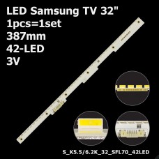 LED підсвітка Samsung TV 32 V6EY_320SM0_LED42_R4 S_K5.5/6.2K_32_SFL70-42LED REV1.0 1шт. 1