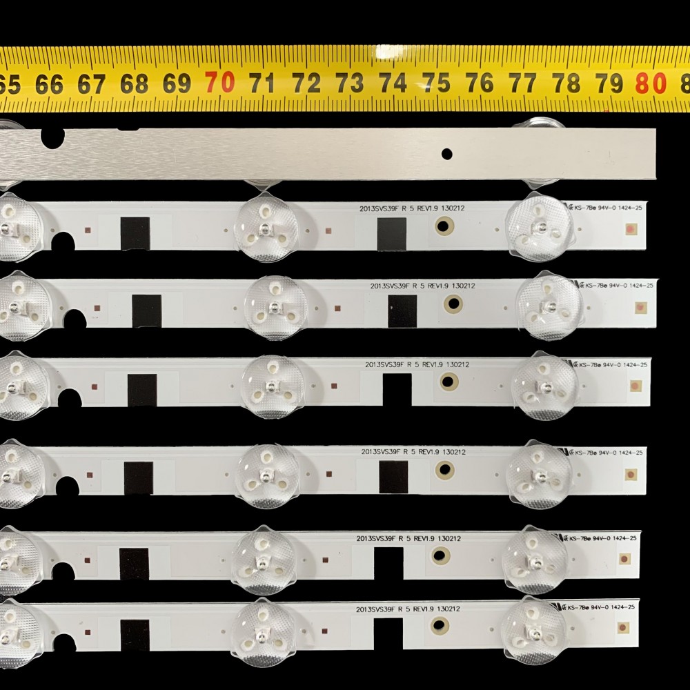 LED підсвітка Samsung TV 39 800mm 3V 2013SVS39F REV1.9 L8/R5 D2GE-390SCA-R3, D2GE-390SCB-R3 1шт. 2