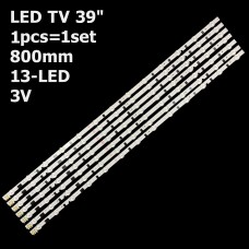 LED підсвітка Samsung TV 39 800mm 3V 2013SVS39F REV1.9 L8/R5 D2GE-390SCA-R3, D2GE-390SCB-R3 1шт. 1