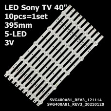 LED підсвітка SONY TV 40 5-led SVG400A81_REV3_121114 KDL-40R450A 40R470A 40R473A 40R474A 10шт. 1