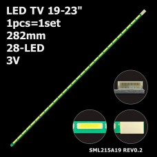 LED підсвітка TV 19-23 215WF3 LM215WF3 22MP55 IPS224 22EA53TA 22MP57 215DA41 LM215WF4 SML215A19 1шт. 1