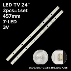 LED підсвітка TV 24 LED236D7-01(B) 30323607206 LED236D7-ZC14-04(A) 30323607204 2шт. 1