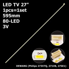 LED підсвітка TV 27 DEWANG LB27059 V0-00 TPM270WF1 273V7Q 271V8 275E1 1шт. 1