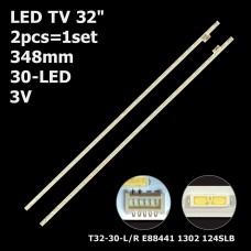 LED підсвітка TV 32 348mm 3V 74.32T41.001-0-DX T32-30-L T32-30-R 124SLB KDL-32W700 KDL-32W705 2шт. 1