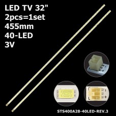 LED підсвітка TV 32 455mm 40-led KDL-40EX720 STS400A28-40LED-REV.3 LTY400HF09 2шт. 1