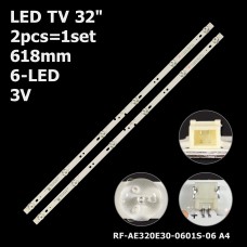 LED підсвітка TV 32 RF-AE320E30-0601S-06 A4 JL.D32061330-032BS-M 06-32C2X6-618-M07W14 2шт. 1