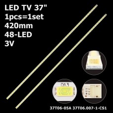 LED підсвітка TV 37 37T06-05A 37T06.007-1-CS1 T370HW04V.8 T370HW06 1шт. 1