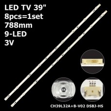 LED підсвітка TV 39 inch CH39L32A+B-V02 DSBJ-HS CH39L32A(05X-2301140311A3N LED39C2080i LED39C2000 8шт. 1