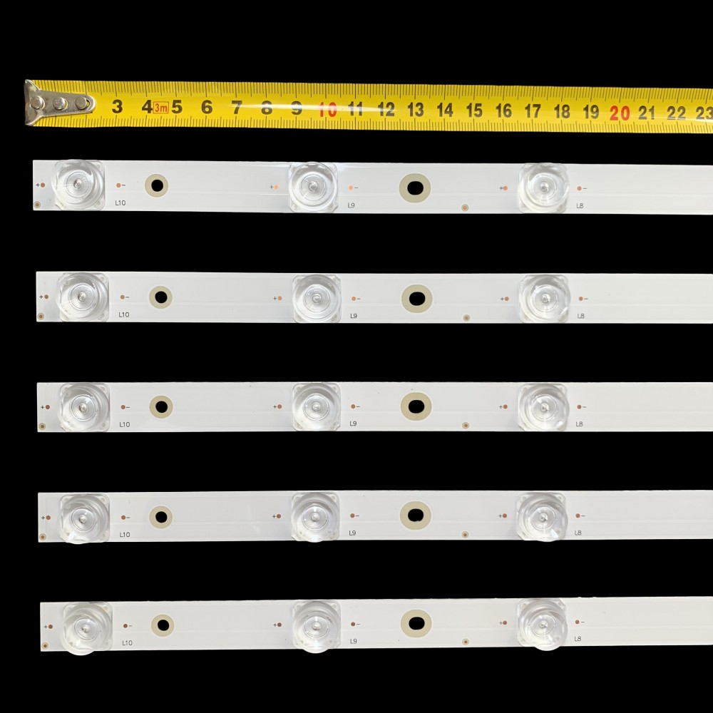 LED підсвітка TV 40 777mm 10-led 3V RF-AB400E32-1001S-01 LB-C400F13-E2-C-G2-RF1 V390HJ5-XCPE1 1шт. 4