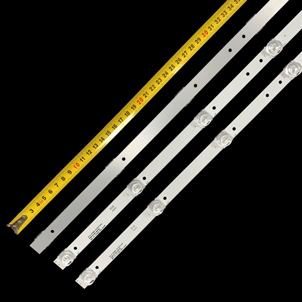 LED підсвітка TV 40 inch 696mm 7-led 3V JS-D-JP40EU-071EC(71201) E40EP-K1000-MCPCB E40EP/K1000 3шт. 5