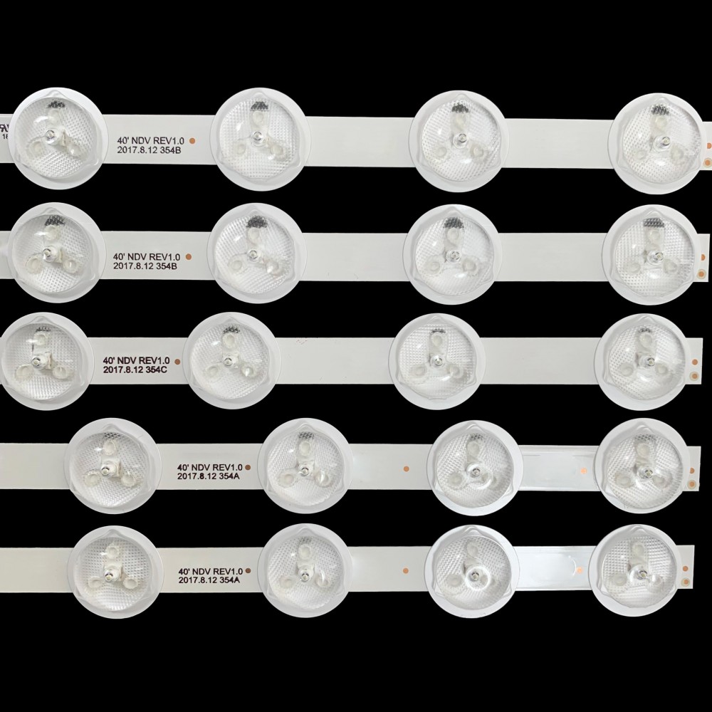 LED підсвітка TV 40 NDV REV1.0 A/B/C-type VES400UNDS-01 VES400UNDS-02 VES400UNDS-03 5шт. 4