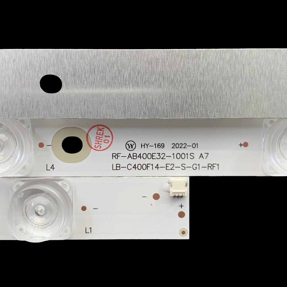 LED підсвітка TV 40 RF-AB400E32-1001S A7 RF-AB400E32-1001S-01 LB-C400F14-E2-S-G1-RF1 V390HJ5-XCPE1 5шт. 2