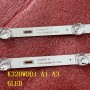 LED подсветка TV 4708-K320WD-A3113N11 A3113N41 A1113N41 K320WDD1 A3 2шт. 6led 3v 570mm - фото 1